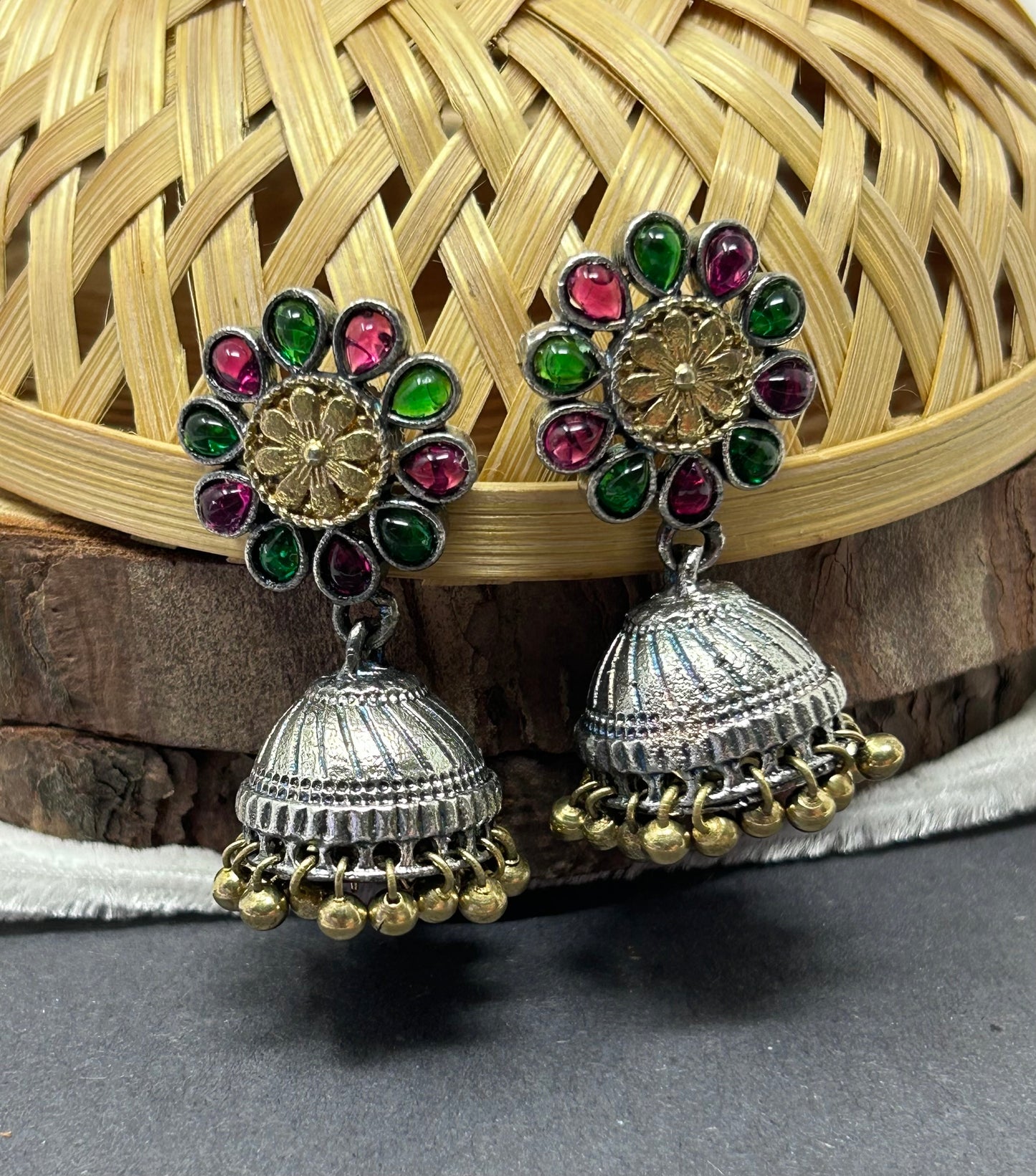 Delicate Jhumka Earrings