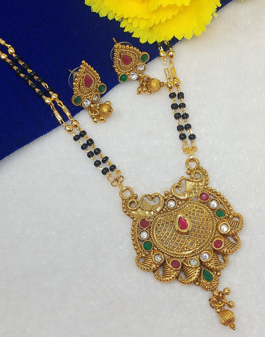 Gold Plated Traditional  Mangalsutra