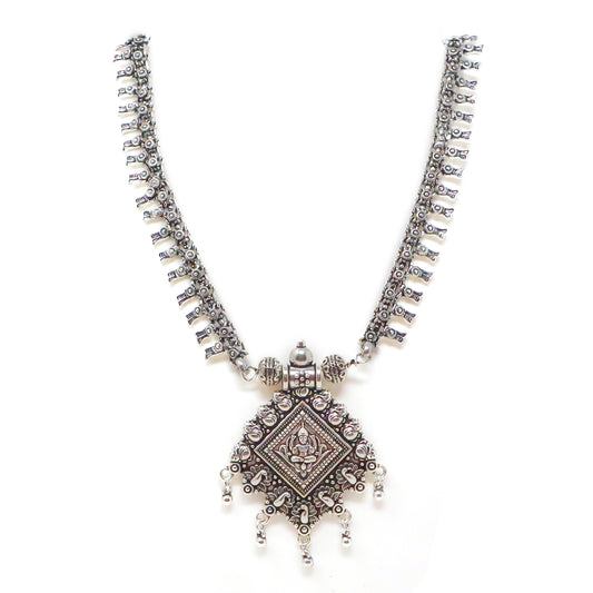 Chic German Silver Fashion Necklace