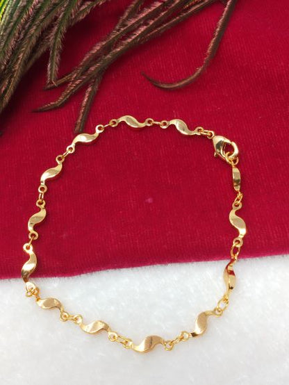 Chic and Charming: Gold Plated Delicate Bracelets