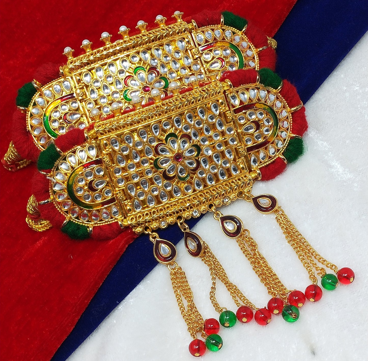 Embrace Tradition - Rajputi Rajasthani Traditional Bajubandh Armlet