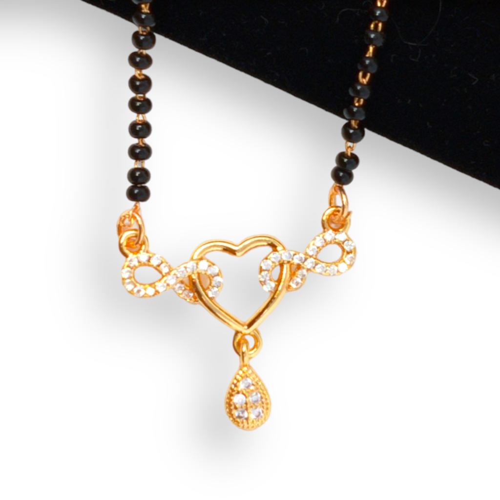 Diamond Studded Delicate Mangalsutra