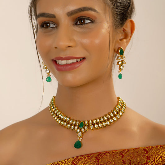 Opulent Couture for Your Kundan Statement Jewelry Set