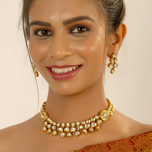 Unique Allure Modern Kundan Accessories Jewelry Set