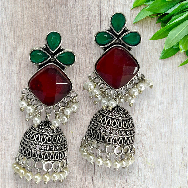 Elegant Silver Jhumka Charms: Classic Appeal