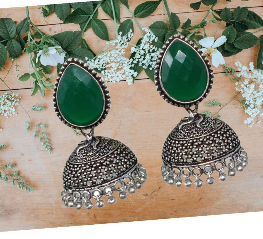 German Silver Oxidized Earrings: Perfect Complement for any Outfit