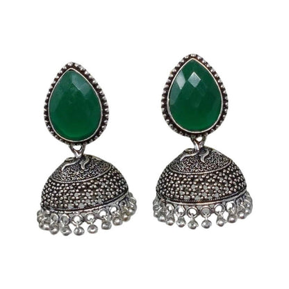 German Silver Oxidized Earrings: Perfect Complement for any Outfit